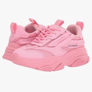 Steve Madden Kids Bubblegum Pink Sneakers